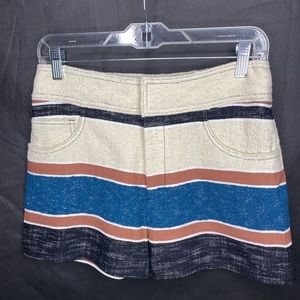 Derek Lam 10 Crosby Striped shorts